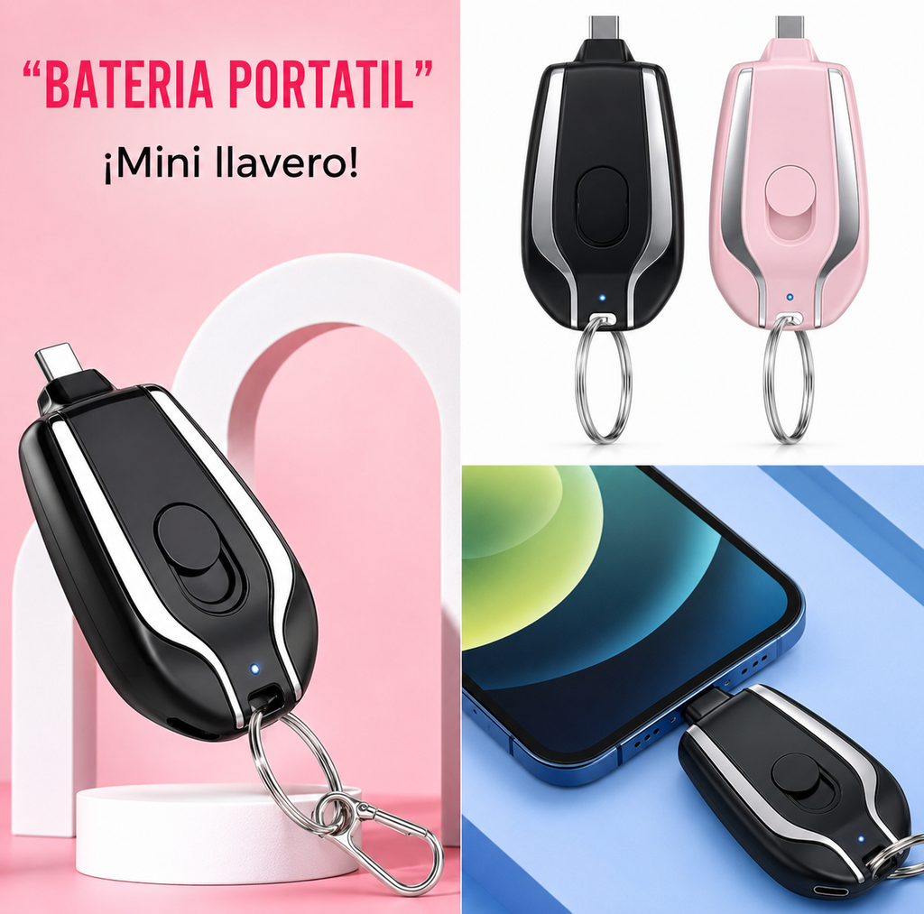 Bateria Portátil de Llavero Trendly™